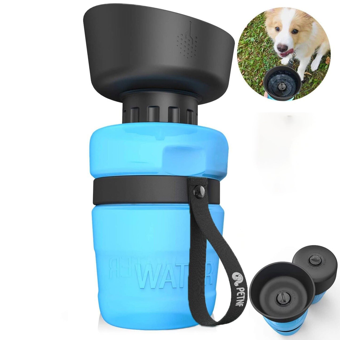 Collapsible Pet Travel Water Bottle