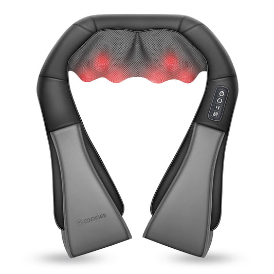 4D Shiatsu Neck and Shoulder Massager for Neck Relax with heat