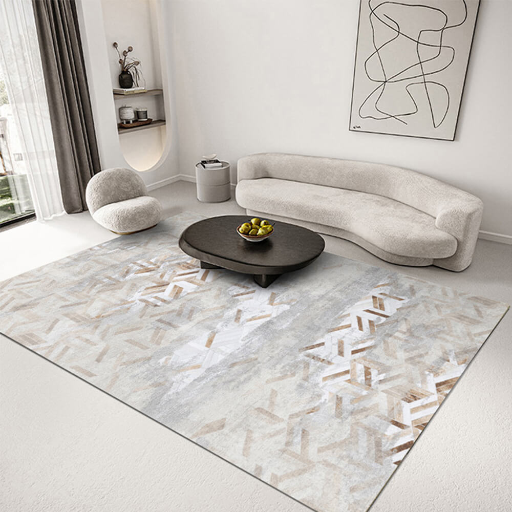 Simple Abstract Living Room Rug