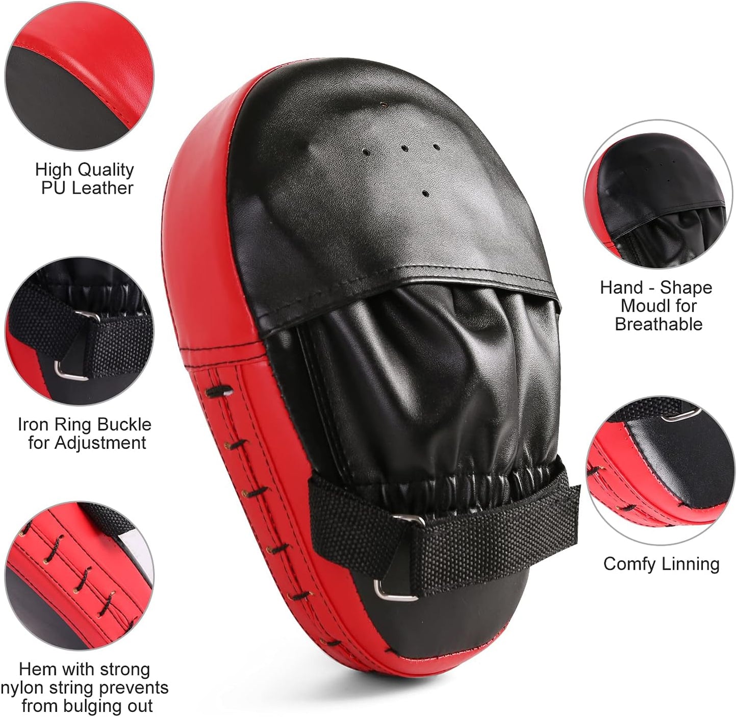 3-in-1 Boxing Pads and Kicks Set