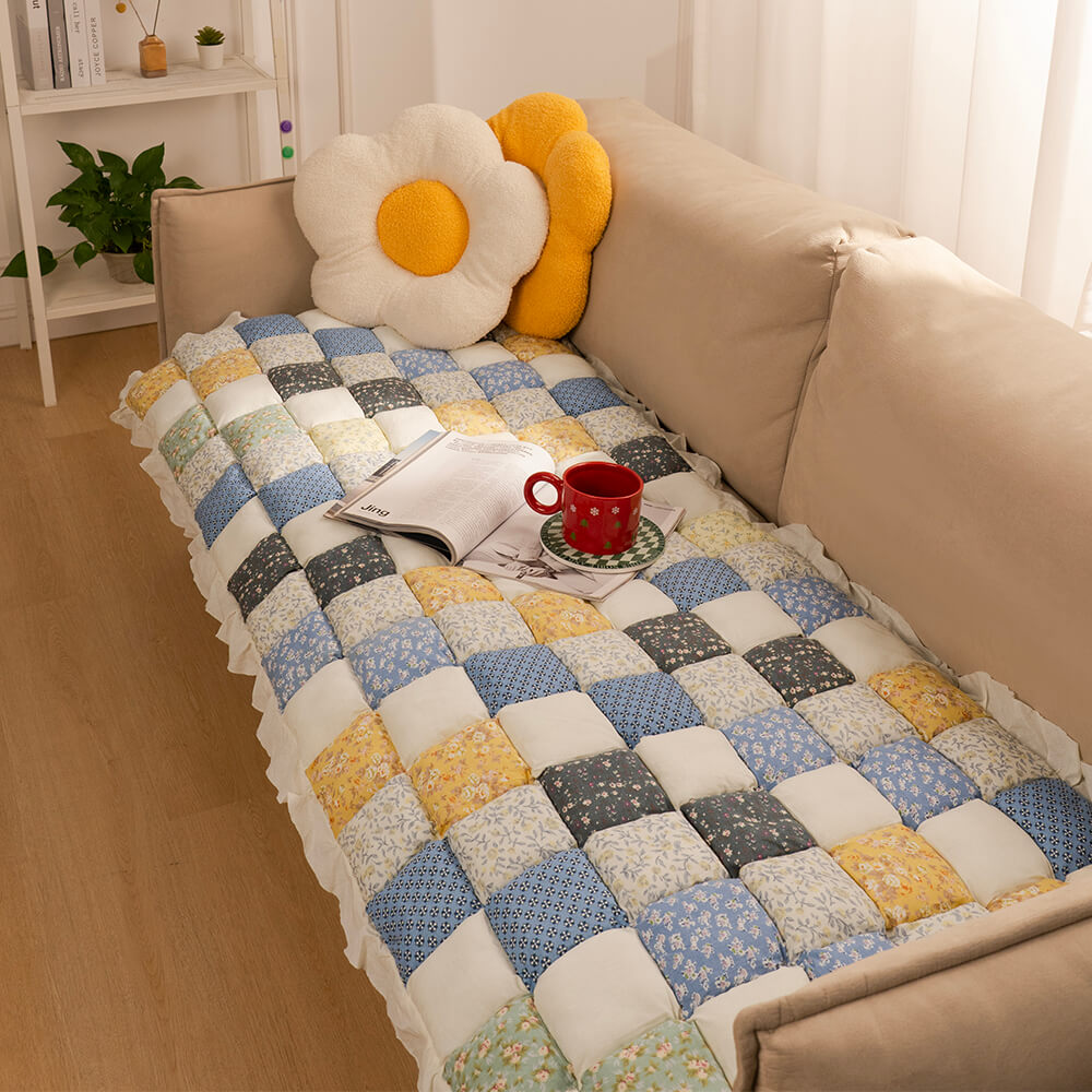 Garden Chic Cotton Protective Couch Cover