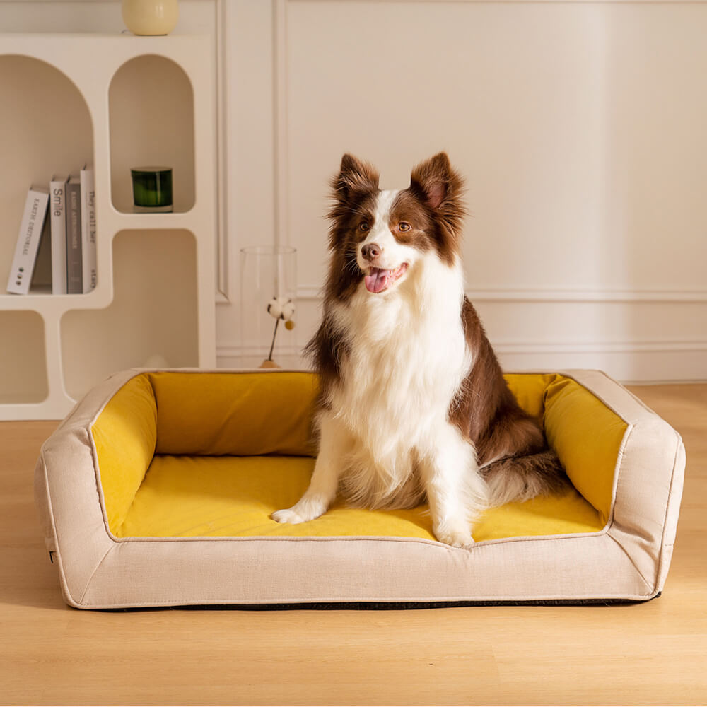 Ultimate Lounger Full Support Comfortable Orthopedic Dog Sofa Bed