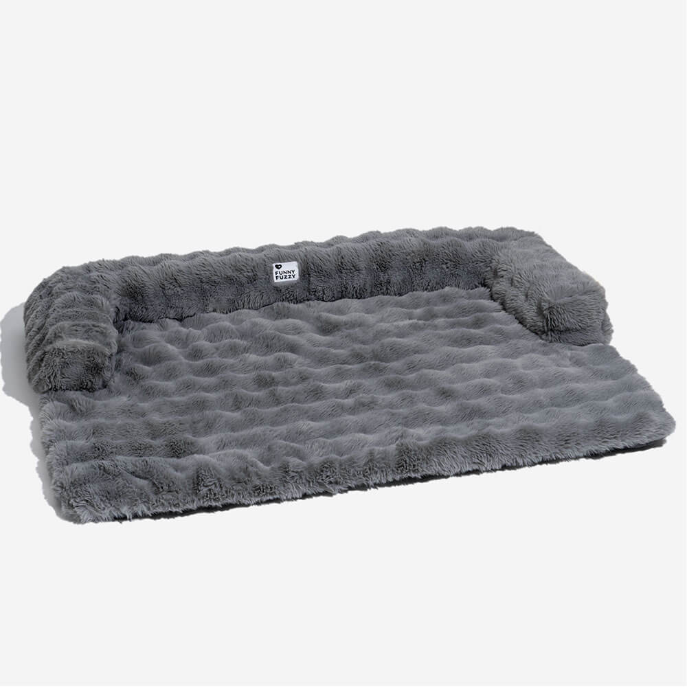 Fluffy Fuzzy Calming Dog Bed Sofa Protector Pet Mat