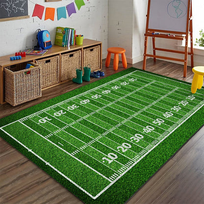 Sports Series Anti-Slip Scratch-Resistant Home Decor Rug