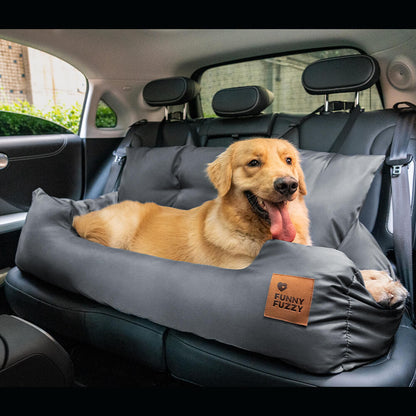 Travel Bolster Safety Medium Large Dog Car Back Seat Bed