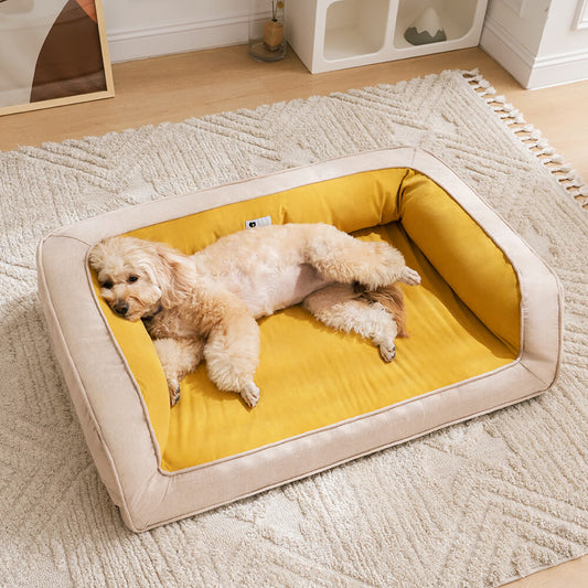 Ultimate Lounger Full Support Comfortable Orthopedic Dog Sofa Bed