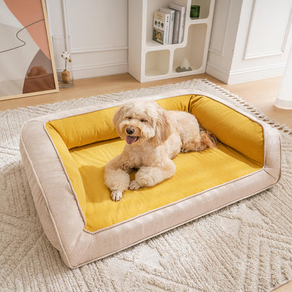 Ultimate Lounger Full Support Comfortable Orthopedic Dog Sofa Bed