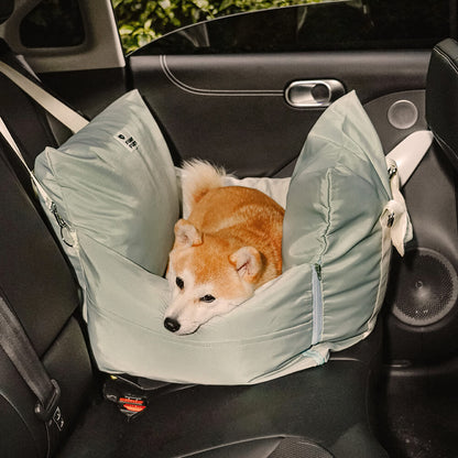 Waterproof Dog Car Seat Bed - First Class