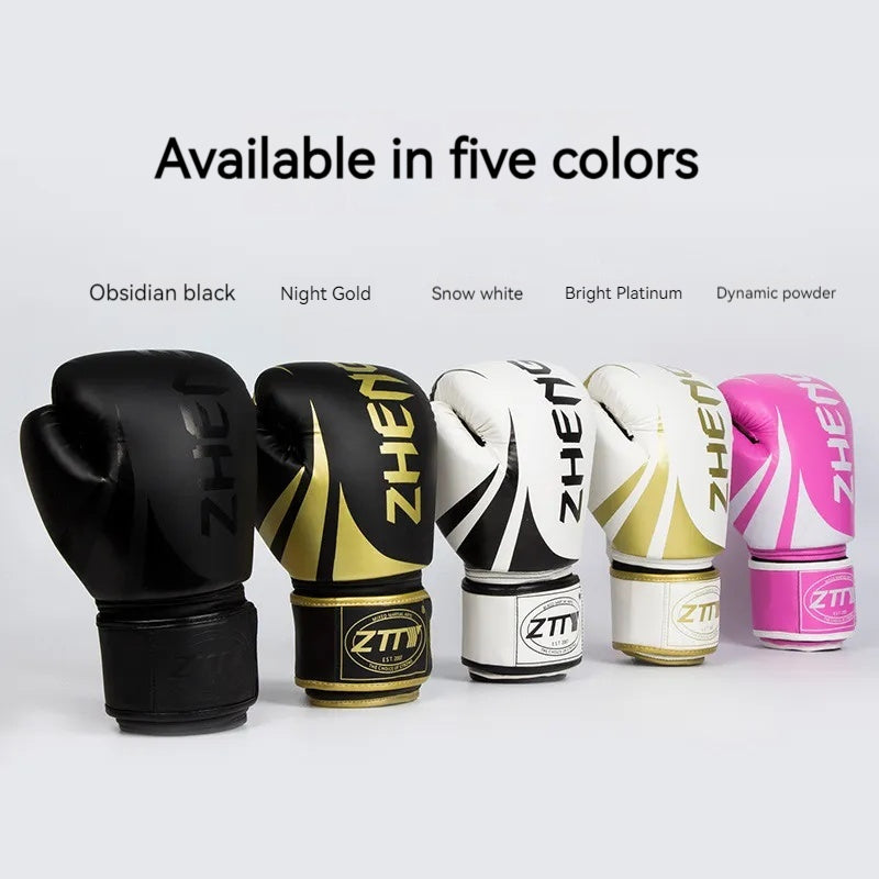 Adult boxing gloves and protective gear