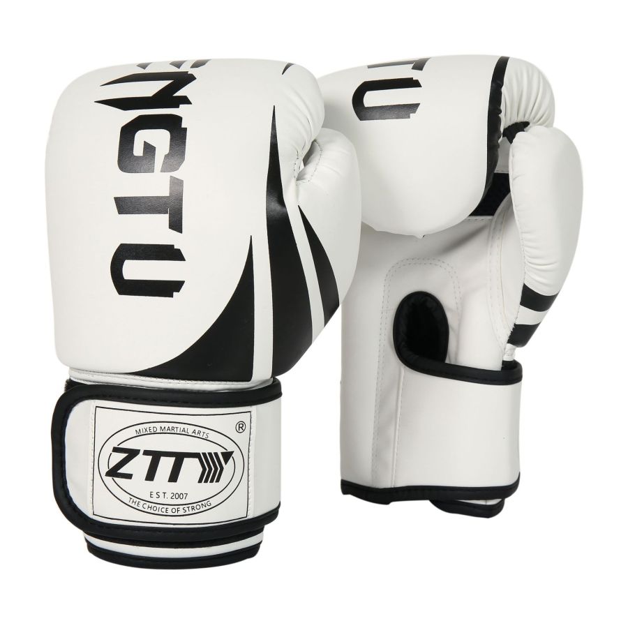 Adult boxing gloves and protective gear